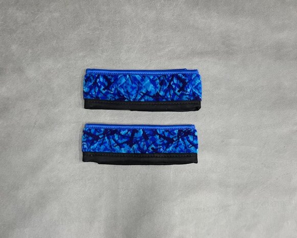 Losse DUO embrasses  voor zijgordijnen, deens blauw / zwart SP1 
