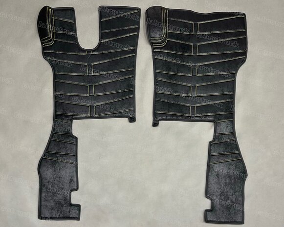 Vloermatten geschikt voor SCANIA R Next doorgestikt pritstof