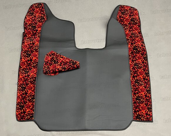 Tunnelhoes geschikt voor SCANIA R glad lederlook middenstuk