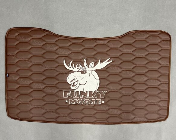 Tunnelmat geschikt voor VOLVO FH5 / FH4 doorgestikt lederlook