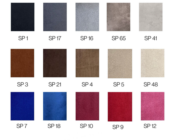 Zijgordijnen set met LUXE KWASTEN Labro serie