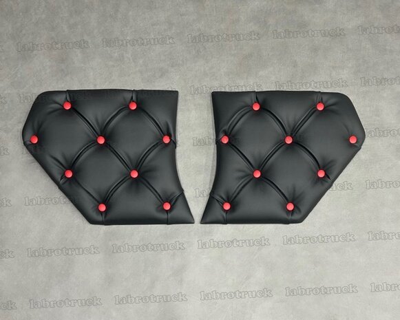 GEKNOOPT Deurpanelen geschikt voor SCANIA R / S  Next gen geknoopt lederlook