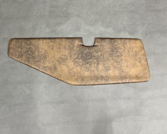 VOORRAADDEAL! Dashboard plankje VERSIE A geschikt voor MAN TGX 2021 PRIT stof bruin T4, zonder logo.