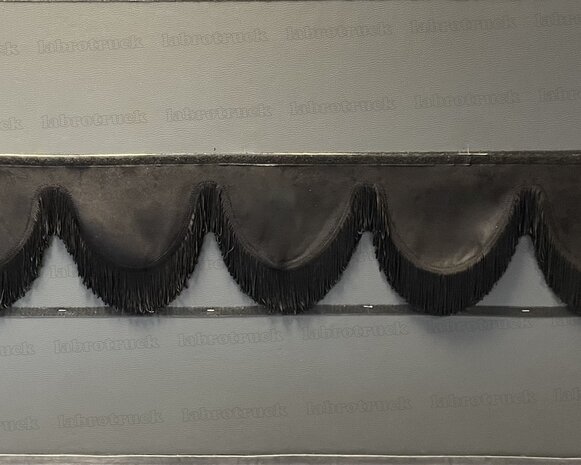 SALE: Raamband TYPE 2, Kleur DUOCOLOR  zwart SP 1 met dubbel zwarte kleur F80-2 (achterkant beige SP 48)