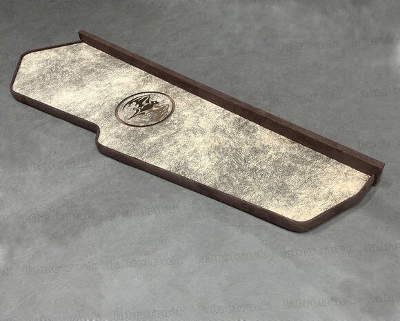 OP is OP ! Bekleed SERIE Dashboardtafel VOLVO FH 5 /FH 4 AERO chocoladebruin SP21 met beige prit T48  na 2013 lang EXTRA LAAG