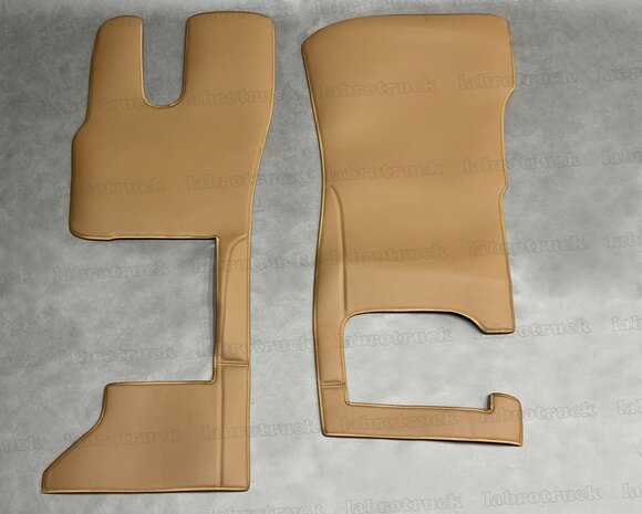 Vloermatten geschikt voor DAF XF New Gen. (vanaf 2022) glad lederlook