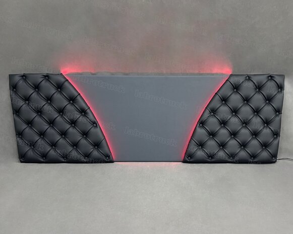 Bedplaat 3 delig geknoopt