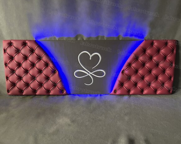 Bedplaat 3 delig geknoopt