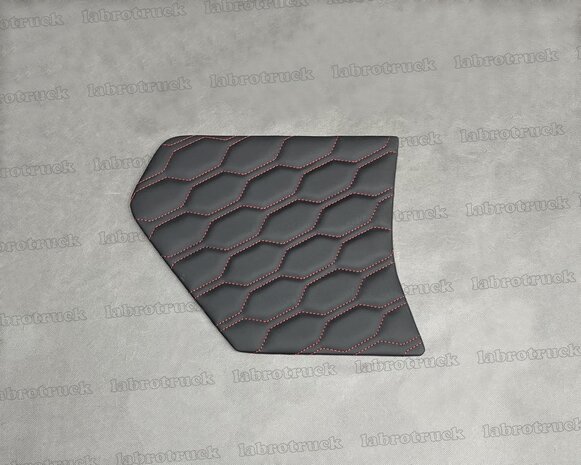 SALE! doorgestikt deurpanelen geschikt voor SCANIA R / S Next gen zwart L1 