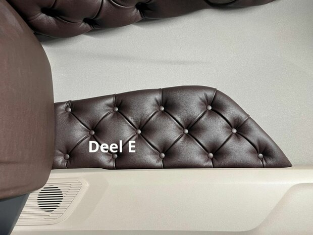 Zijwand panelen deel E DAF XG/XG+ geknoopt