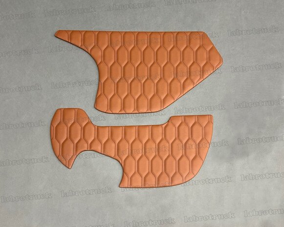 PATROON Dashboard plankje geschikt voor DAF New gen XG, XF, XD Patroon nr.2 doorgestikt lederlook