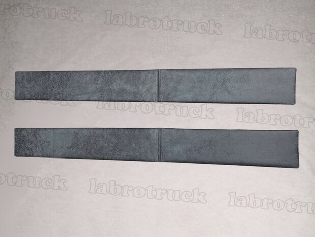 OP VOORRAAD &ndash; ACTIEPRIJS ✅  Stoelhoeken geschikt voor DAF New gen XG/XG+ PRIT stof antraciet T17 (voor VASTE stoelen)