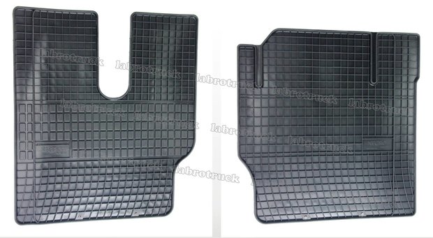 Rubber matten geschikt voor MAN TGA SMALLE CABINE 