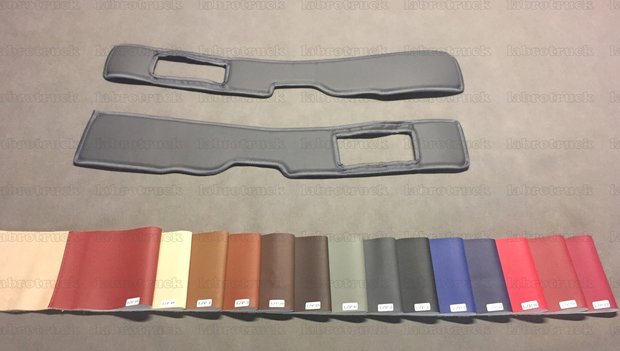  Onder de stoel covers set geschikt voor DAF XF EURO 6 t/m 2017 GLAD LEDERLOOK LABRO SERIE